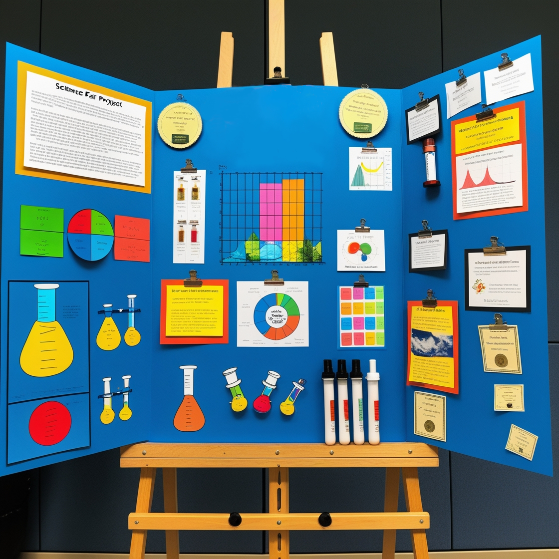 Science Fair Presentation Board Set